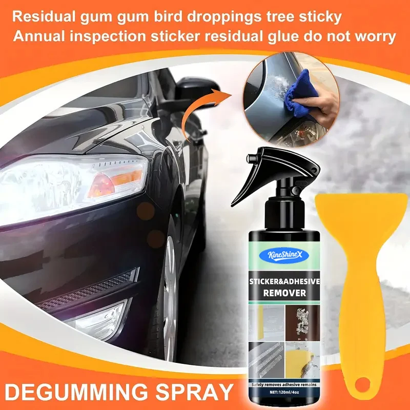 Adhesive Remover Spray - Safe Sticker & Glue Residue Remover 120ml 2 adhesive glue remover spray spu952791565449 desc 2