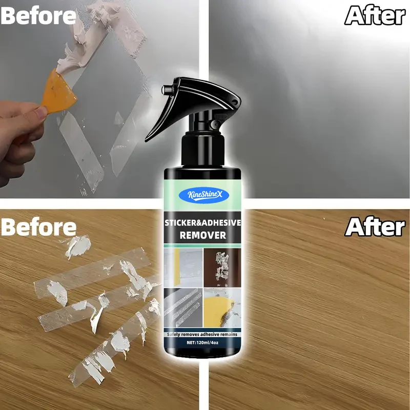 Adhesive Remover Spray - Safe Sticker & Glue Residue Remover 120ml 4 adhesive glue remover spray spu952791565449 desc 4