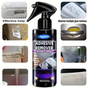 KineShineX Adhesive Remover Spray - Fast-Acting, No Residue, Removes Glue & Sticky Residue
