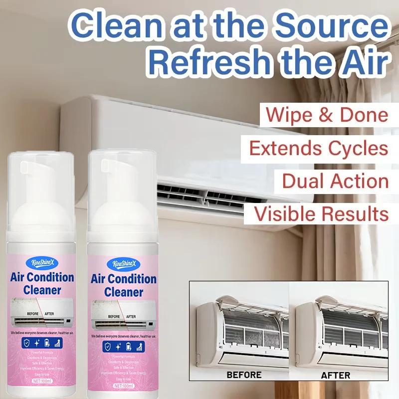 Air Conditioner Cleaner - Powerful No-Rinse Foam Formula 1 air conditioner cleaner foam spray spu1009556527025 desc 1