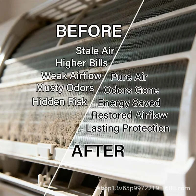 Air Conditioner Cleaning Spray - Deep Clean & Disinfectant Foam 3 air conditioner cleaning spray spu998614131084 desc 3