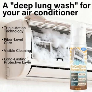 Kineshinex Air Conditioner Renewal Spray - Deep Clean Foam, Disinfectant, 100ml