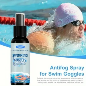 Kineshinex Anti-Fog Spray for Swim Goggles, Glasses, Lenses & Mirrors