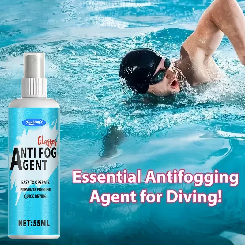 Anti Fog Spray for Swim Goggles, Diving & Ski Masks - 55ml 6 anti fog spray swim goggles spu1011826461977 desc 6