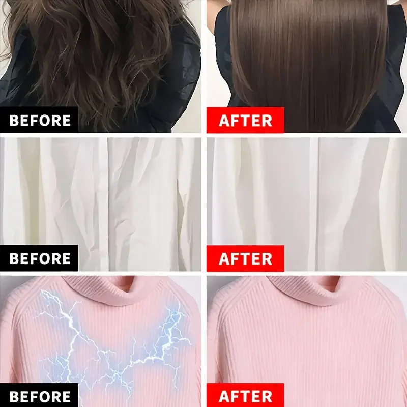 Anti Static Spray for Clothes and Hair - Softening Static Remover 100ml 3 anti static clothes spray spu992721670565 desc 3
