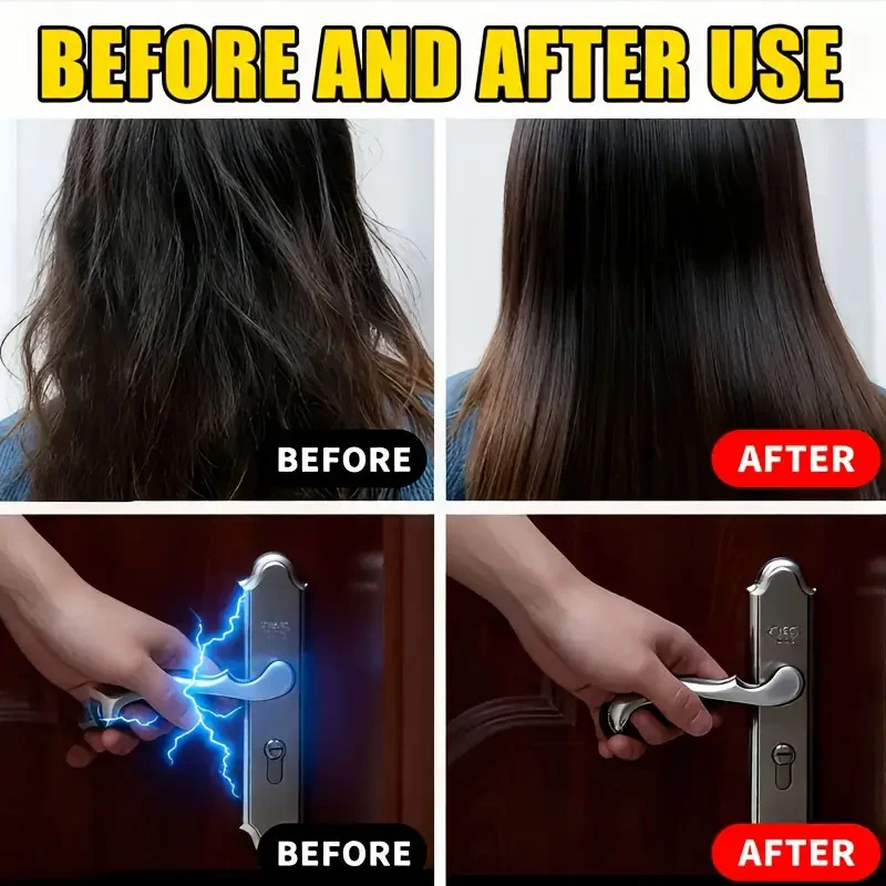 Anti Static Spray for Clothes and Hair - Softening Static Remover 100ml 5 anti static clothes spray spu992721670565 desc 5