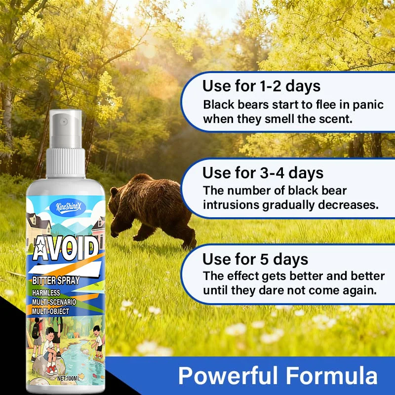 Bear Spray Deterrent for Camping and Hiking - 100ml 2 bear defense spray spu993967377836 desc 2