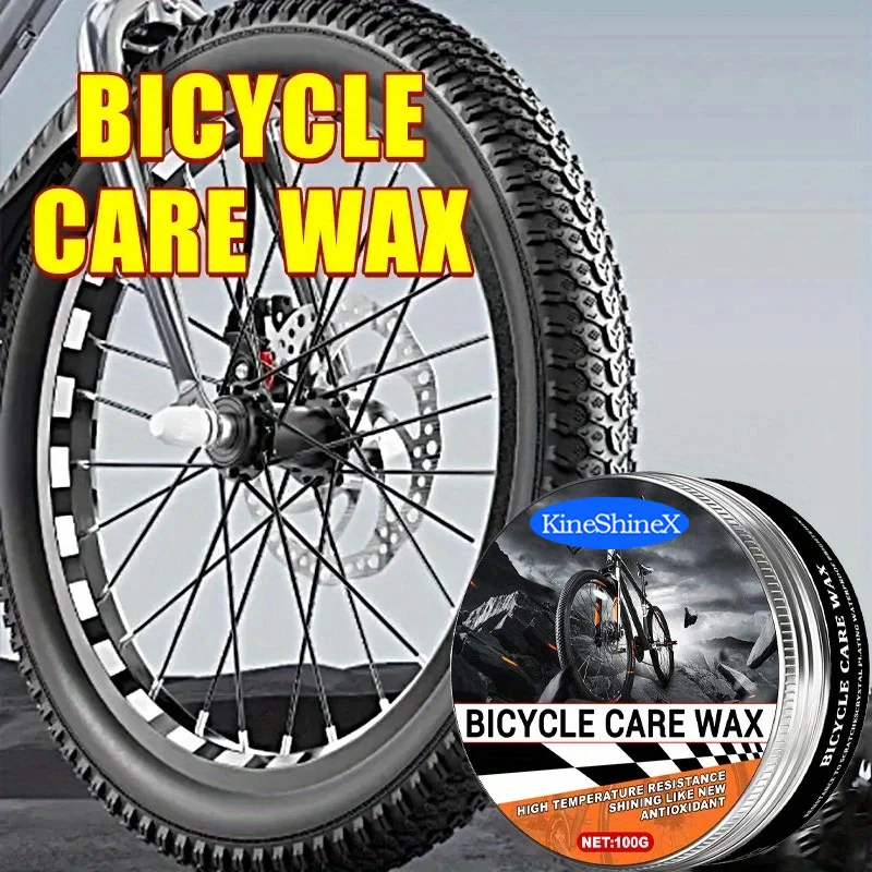 Bicycle Care Wax - High Gloss Polish & Paint Restorer (100g) 7 bicycle care wax polish spu939502663687 desc 7