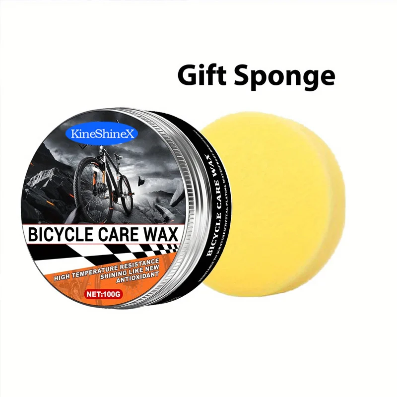 Bicycle Care Wax - High Gloss Polish & Paint Restorer (100g) 9 bicycle care wax polish spu939502663687 desc 9