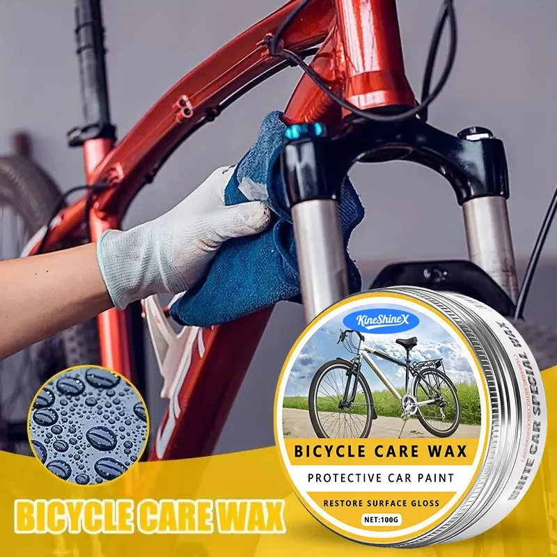 Bicycle Care Wax - Scratch Repair & Surface Gloss Restorer - 100g 4 bicycle care wax spu955225197212 desc 4