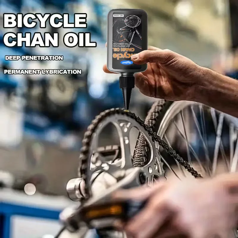 Bicycle Chain Oil - Deep Penetration & Anti-Rust Lubricant (100ml) 7 bicycle chain lubricant oil spu1011424146614 desc 7