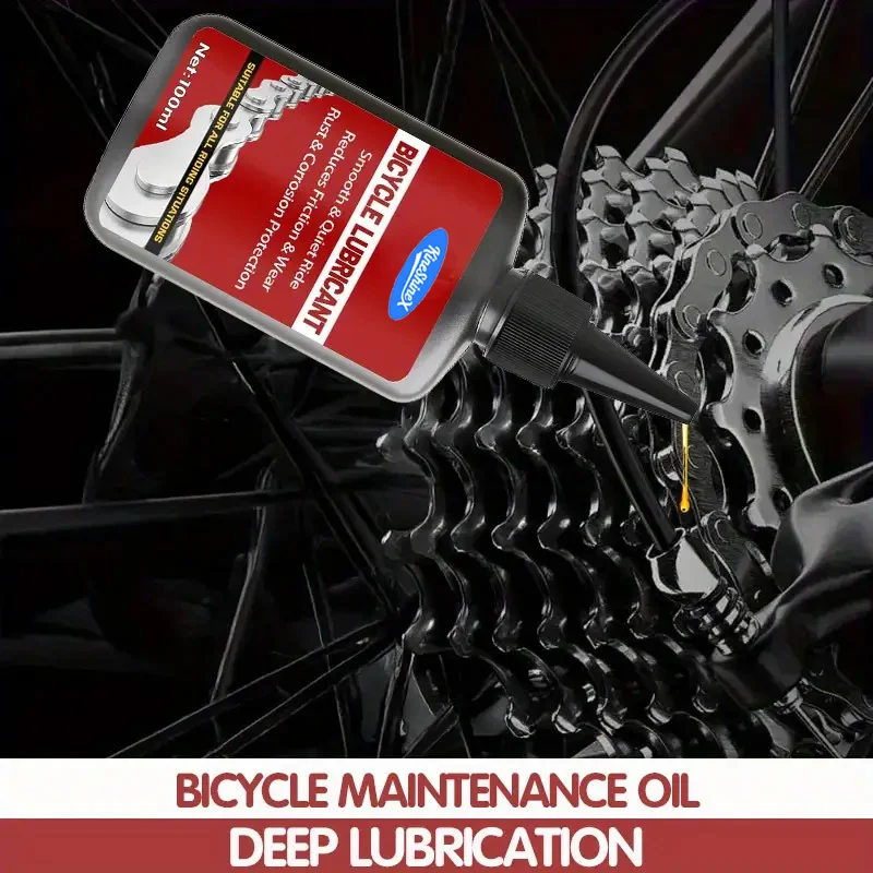 High Performance Bicycle Chain Lubricant - 100ml Friction Reducer 2 bicycle chain lubricant oil spu989316511737 desc 2