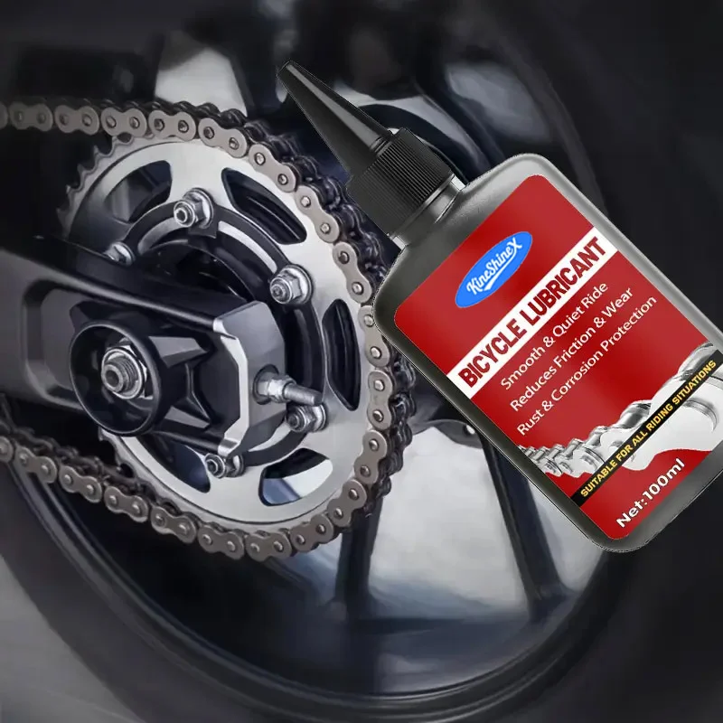 High Performance Bicycle Chain Lubricant - 100ml Friction Reducer 3 bicycle chain lubricant oil spu989316511737 desc 3