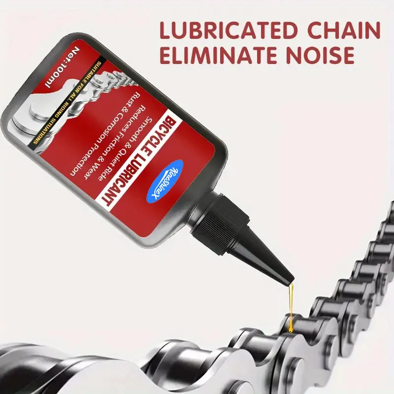 High Performance Bicycle Chain Lubricant - 100ml Friction Reducer 5 bicycle chain lubricant oil spu989316511737 desc 5