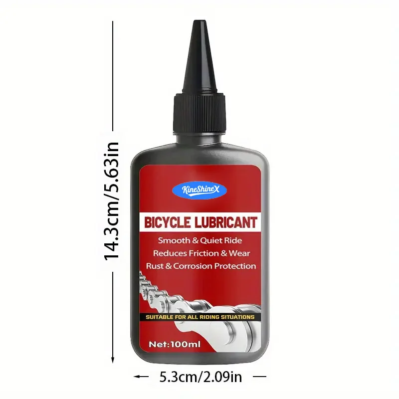 High Performance Bicycle Chain Lubricant - 100ml Friction Reducer 6 bicycle chain lubricant oil spu989316511737 desc 6