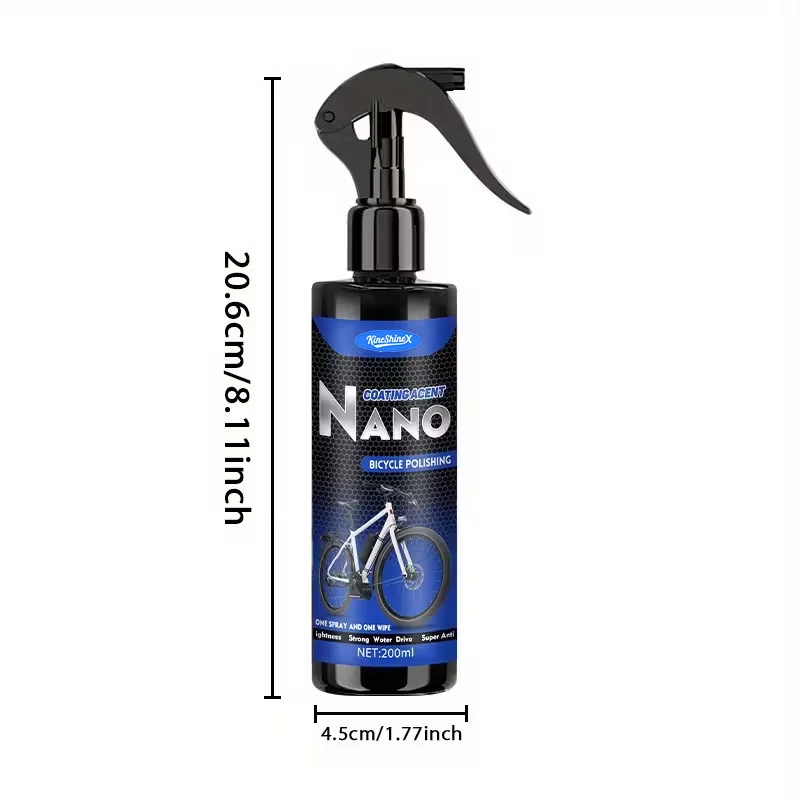 Bicycle Coating Wax - Nanotechnology Polish & Water Repellent (200ml) 7 bicycle coating wax polish spu980628917734 desc 7