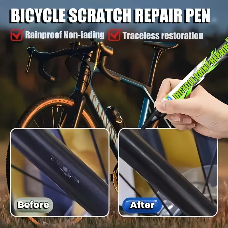 bicycle-paint-repair-pen-spu1008920470960-1 Kineshinex Bike Paint Repair Pen for Scratches, Rainproof & Non-Fading, 20g