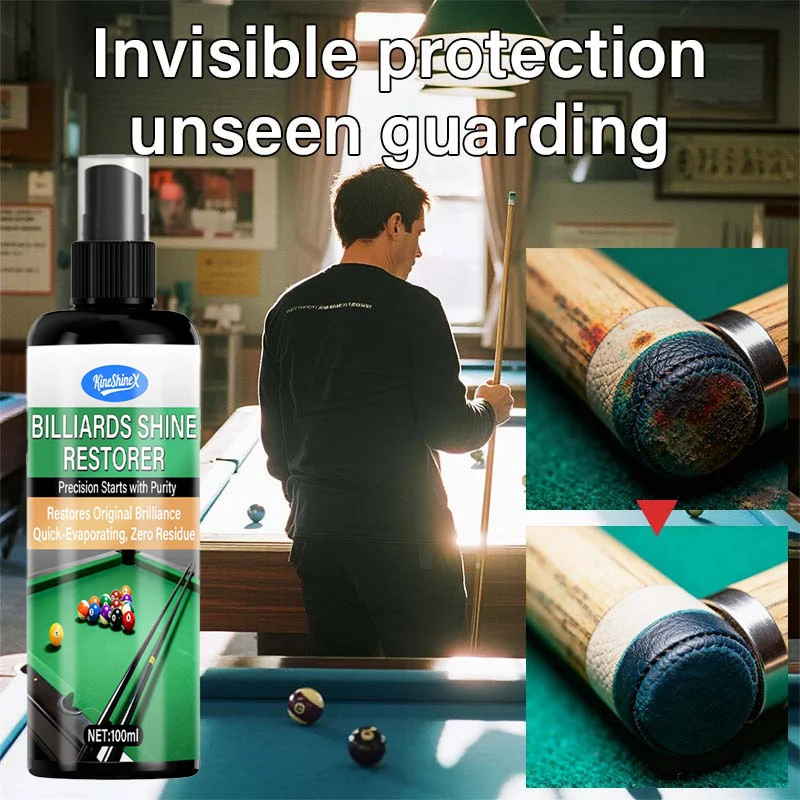 Billiard Ball Cleaner and Polish - Professional Shine Restorer for Pool Balls & Cues 4 billiard ball cleaner polish spu997388798758 desc 4