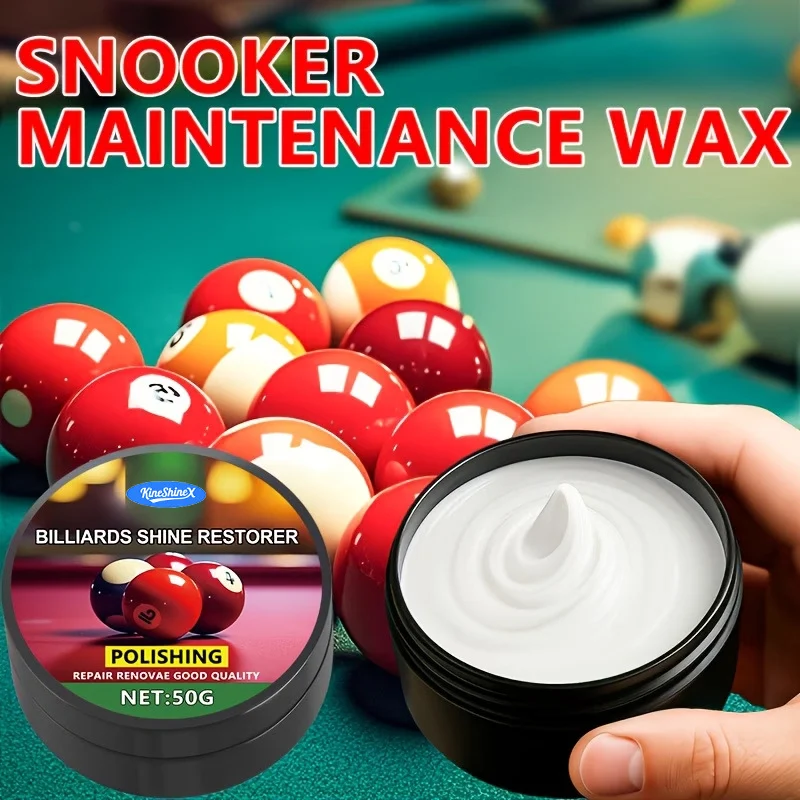 Billiard Ball Polish Wax & Cleaner - Professional Shine Restorer 8 billiards polish wax cleaner spu1011603526918 desc 8