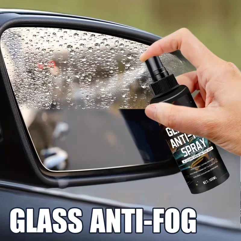Car Glass Anti-Fog Spray & Hydrophobic Coating - 100ml 3 car glass anti fog spray spu1007999285660 desc 3