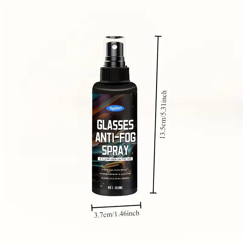 Car Glass Anti-Fog Spray & Hydrophobic Coating - 100ml 7 car glass anti fog spray spu1007999285660 desc 7