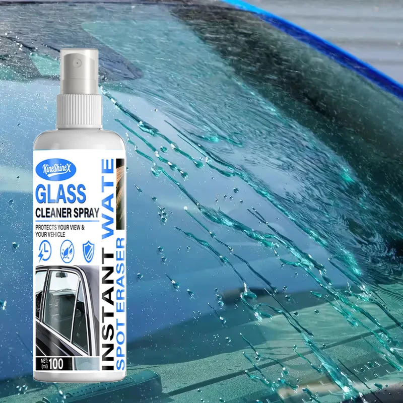 Car Glass Cleaner Spray - Oil Film & Water Stain Remover 1 car glass cleaner spu1003768226382 desc 1