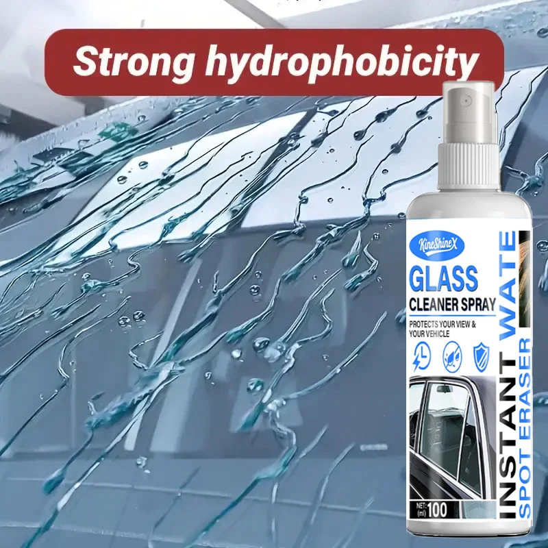 Car Glass Cleaner Spray - Oil Film & Water Stain Remover 5 car glass cleaner spu1003768226382 desc 5
