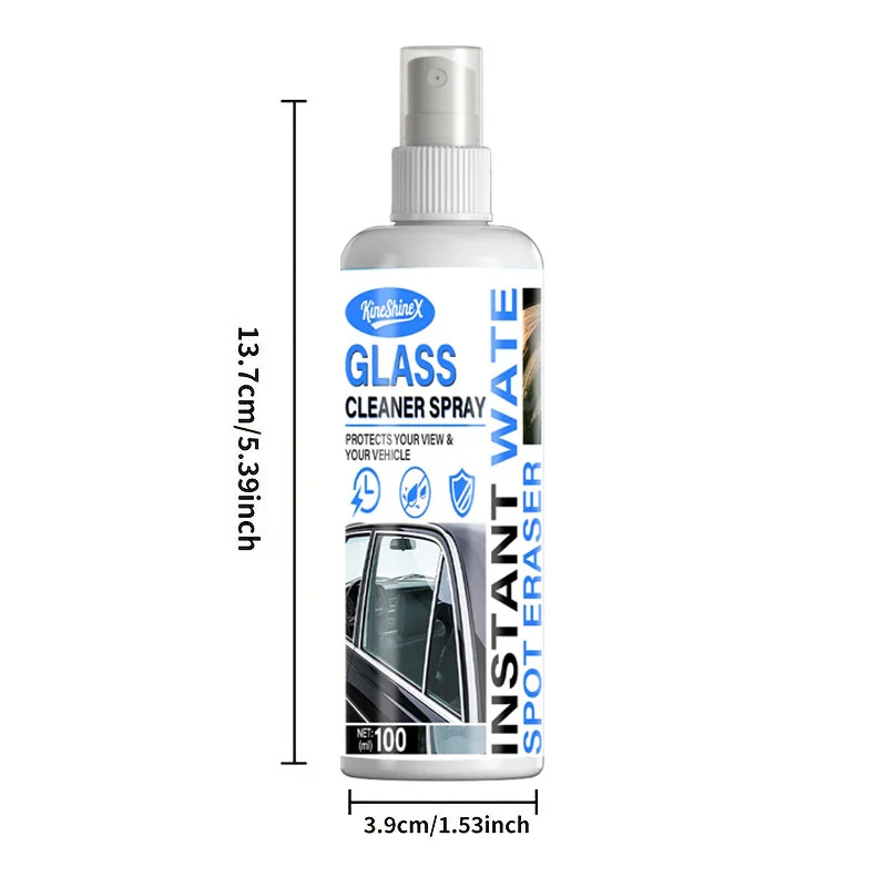 Car Glass Cleaner Spray - Oil Film & Water Stain Remover 9 car glass cleaner spu1003768226382 desc 9