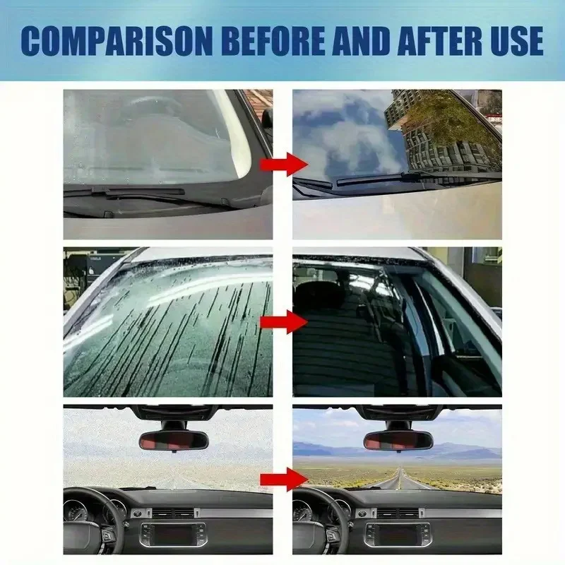 Car Glass Water Repellent & Anti-Fog Coating - 100ml 3 car glass water repellent anti fog coating spu967871783114 desc 3