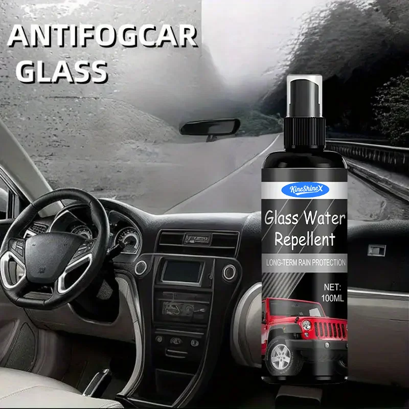 Car Glass Water Repellent & Anti-Fog Coating - 100ml 9 car glass water repellent anti fog coating spu967871783114 desc 9