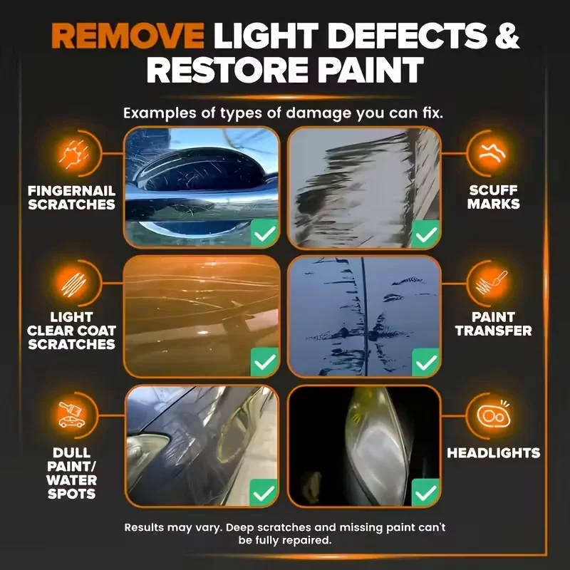 Car Scratch Remover Wax - Paint Restorer & Swirl Remover with Sponge 2 car scratch remover wax spu998118886346 desc 2