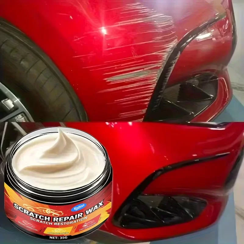 Car Scratch Remover Wax - Paint Restorer & Swirl Remover with Sponge 4 car scratch remover wax spu998118886346 desc 4