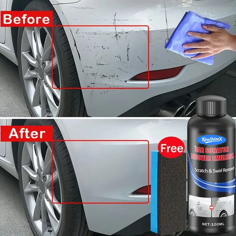 Car Scratch Repair Kit - Professional Wax Polish & Swirl Remover 4 car scratch repair kit spu958434649824 desc 4