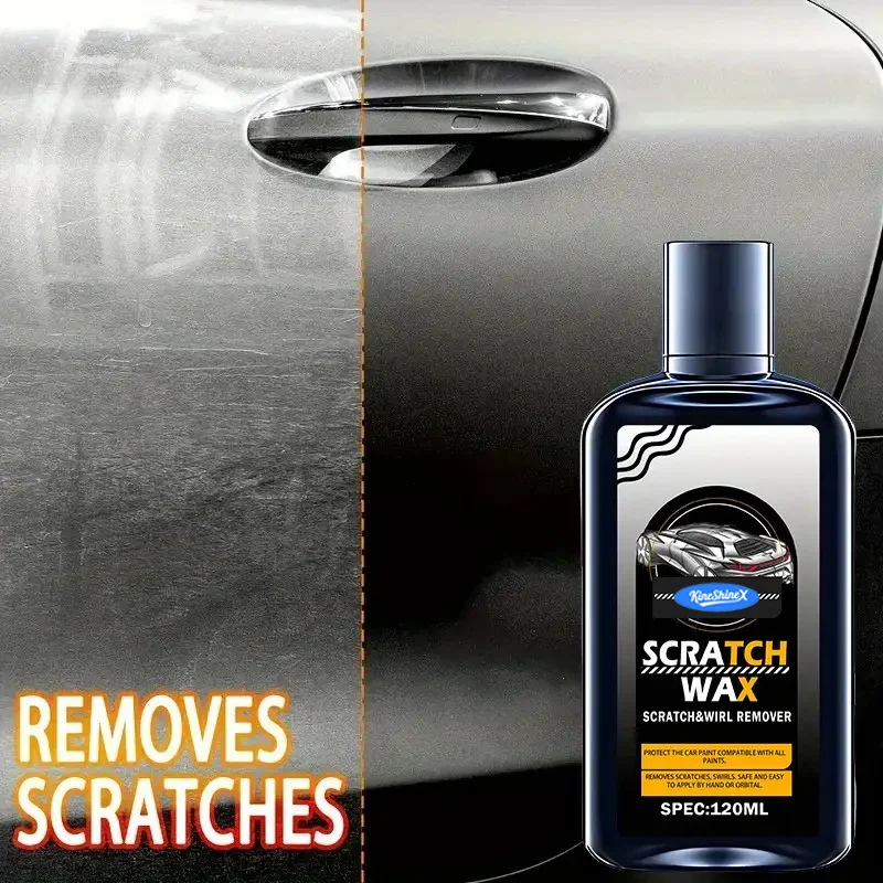 Car Scratch Repair Wax Kit - Scratch & Swirl Remover (120ml) 3 car scratch repair wax spu952990984715 desc 3