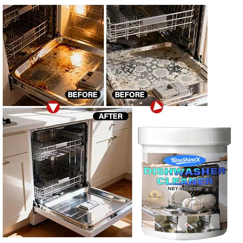 Dishwasher Cleaner Tabs - All-in-One Deep Cleaning Effervescent Tablets 11 dishwasher cleaner tablets spu1002499343492 desc 11