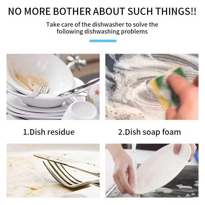 Dishwasher Cleaner Tabs - All-in-One Deep Cleaning Effervescent Tablets 4 dishwasher cleaner tablets spu1002499343492 desc 4