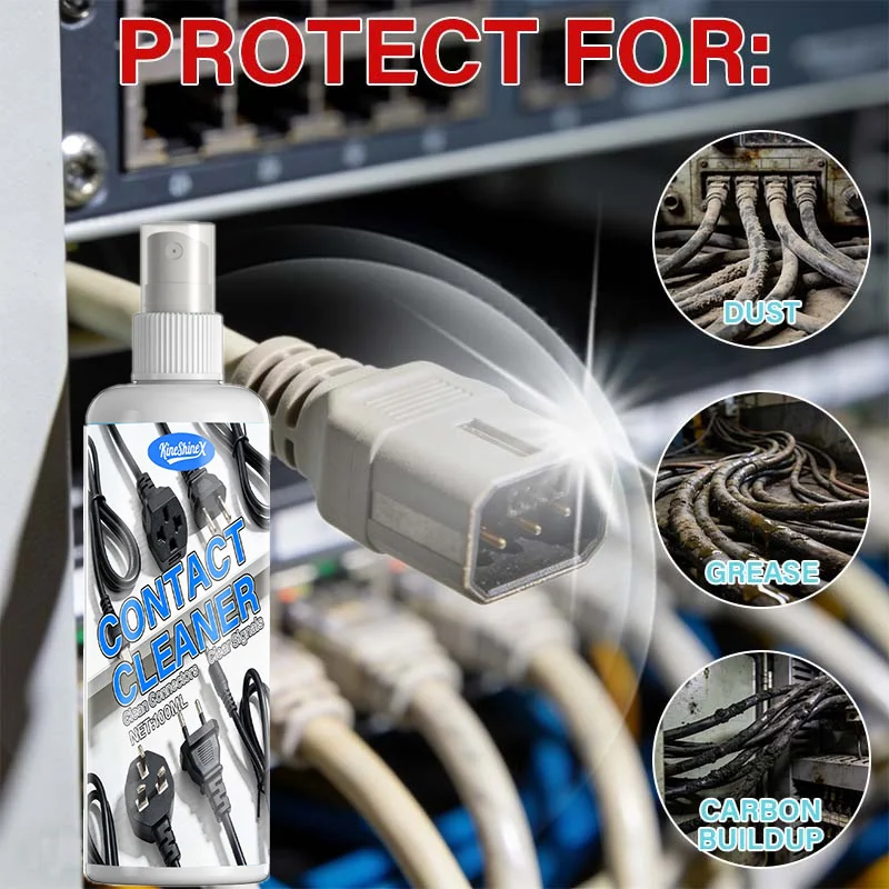 Electrical Contact Cleaner Spray for Plugs, Sensors & Connectors 4 electrical contact cleaner spray spu1001345094289 desc 4