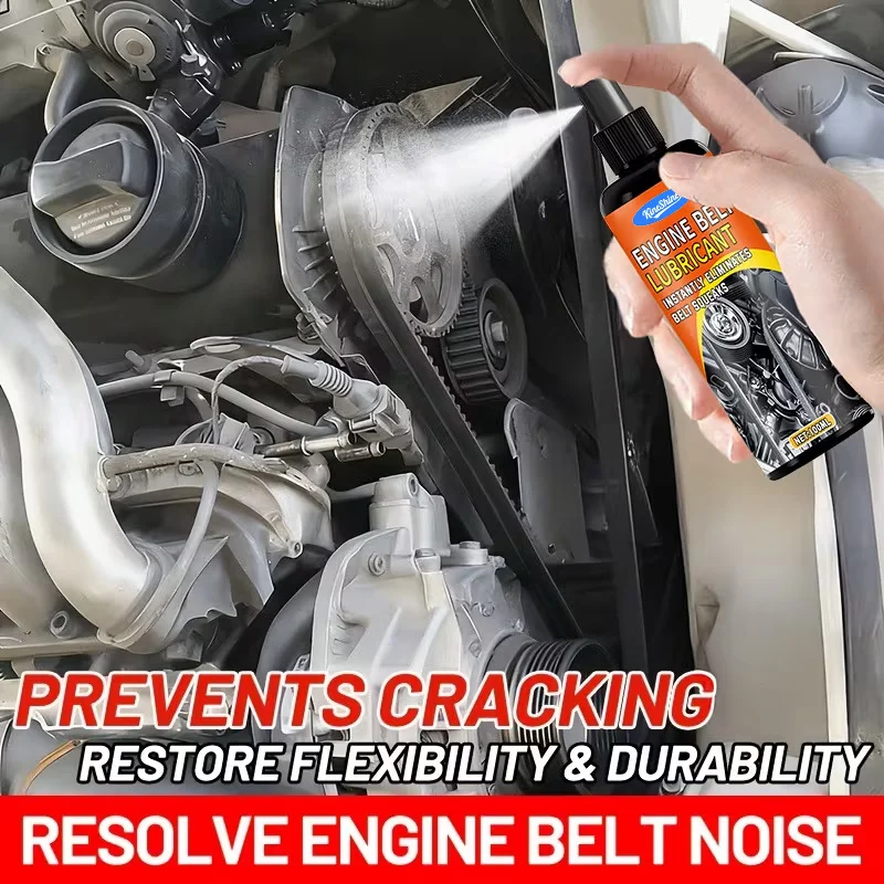Engine Belt Lubricant Spray - Instant Noise Reduction & Wear Protection 1 engine belt lubricant spray spu1009047860570 desc 1