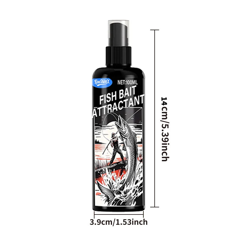 Ultra-Concentrated Fish Attractant Spray - 100ml Lure Additive 10 fish attractant spray lure spu999324276685 desc 10