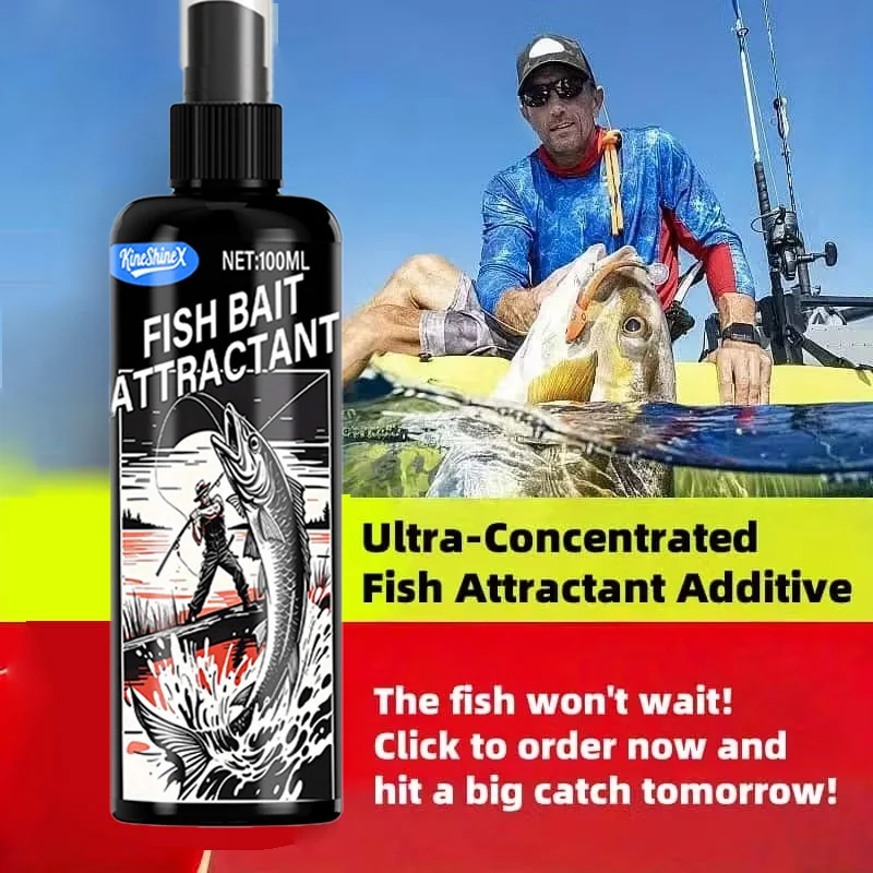 Ultra-Concentrated Fish Attractant Spray - 100ml Lure Additive 5 fish attractant spray lure spu999324276685 desc 5