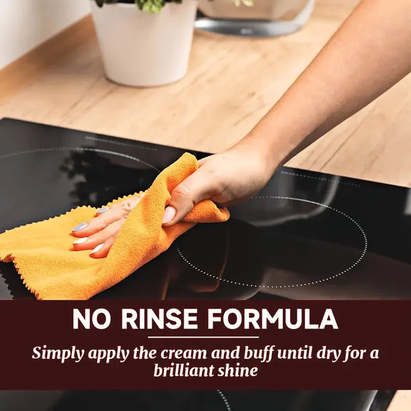 Glass Cooktop Cleaner & Polish - Heavy-Duty Cleaning Cream with Sponge 3 glass cooktop cleaner polish spu954751038349 desc 5