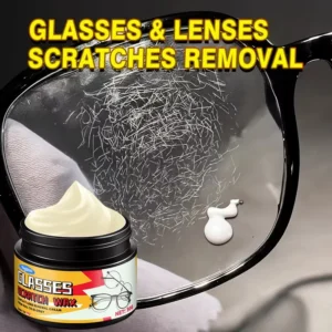 Kineshinex Glasses Scratch Repair Cream Lens Polish Wax Metal Frame Restorer