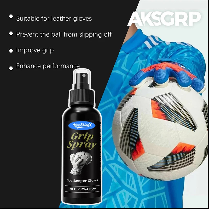 Goalkeeper Glove Grip Spray & Tackifying Resin Cleaner - 120ml 5 goalkeeper glove grip spray spu951638591289 desc 5