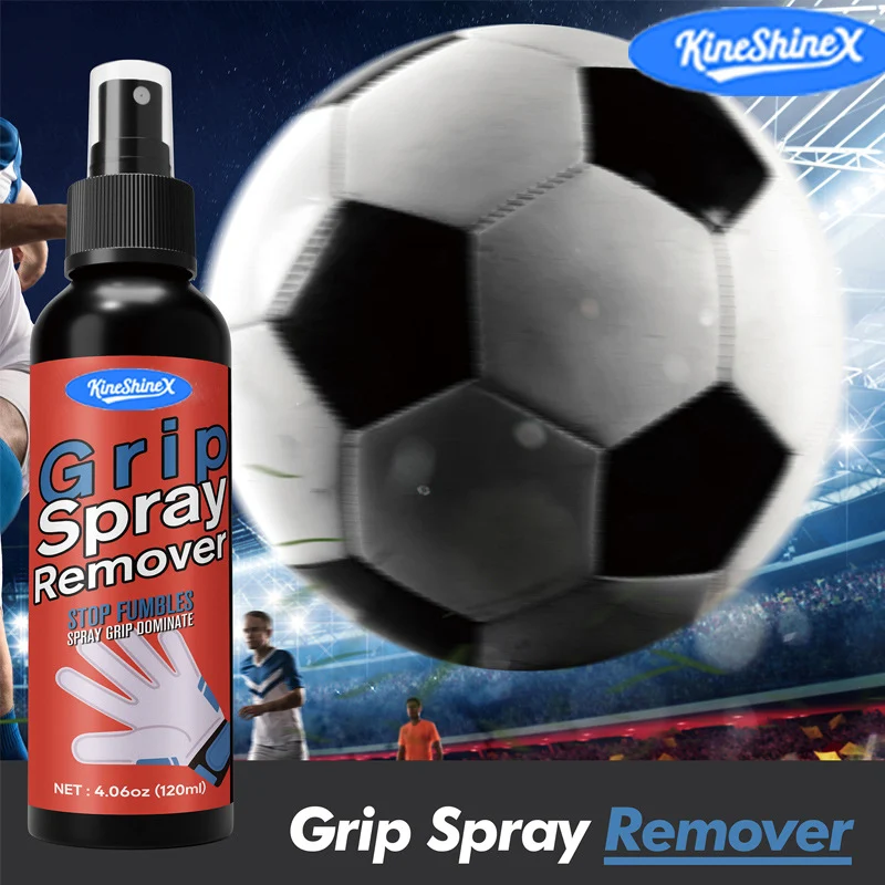 Goalkeeper Grip Spray and Remover - Strong Long-Lasting Tackiness (120ml) 4 goalkeeper glove grip spray spu956626134795 desc 4