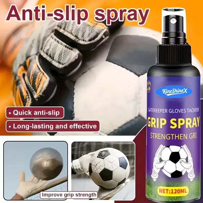 Goalkeeper Glove Grip Spray - 120ml Anti-Slip Tackifier 2 goalkeeper glove grip spray spu984042076149 desc 2