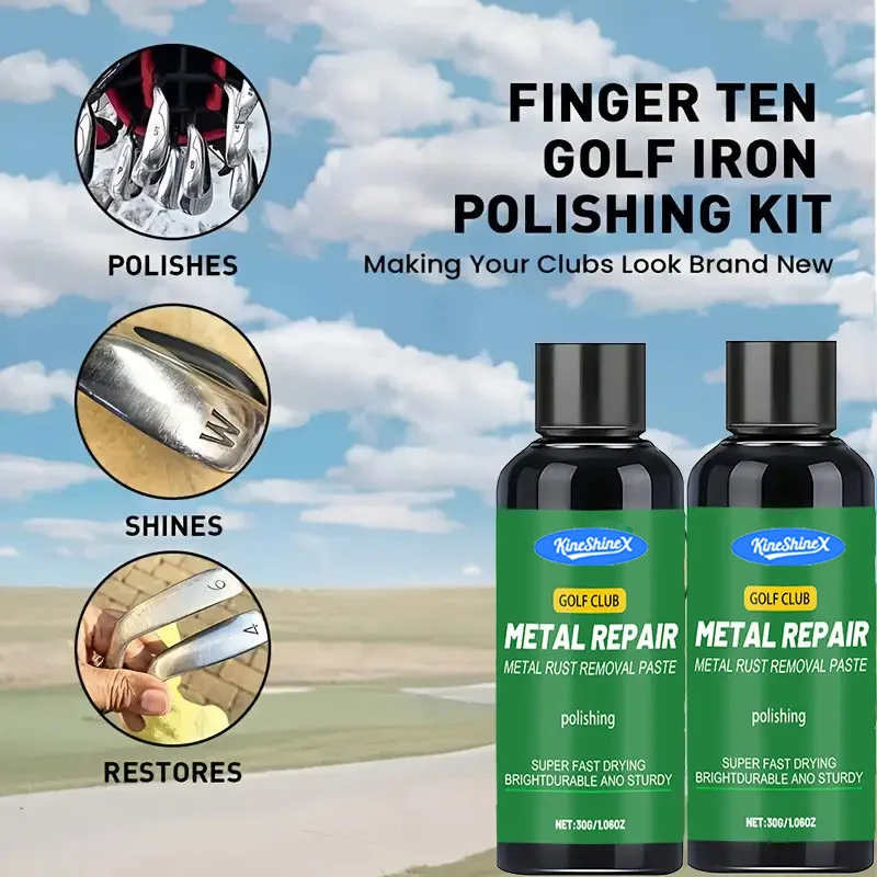 Golf Club Metal Polishing & Repair Paste - Fast Rust Removal & Shine 2 golf club metal polishing paste spu957301037439 desc 2
