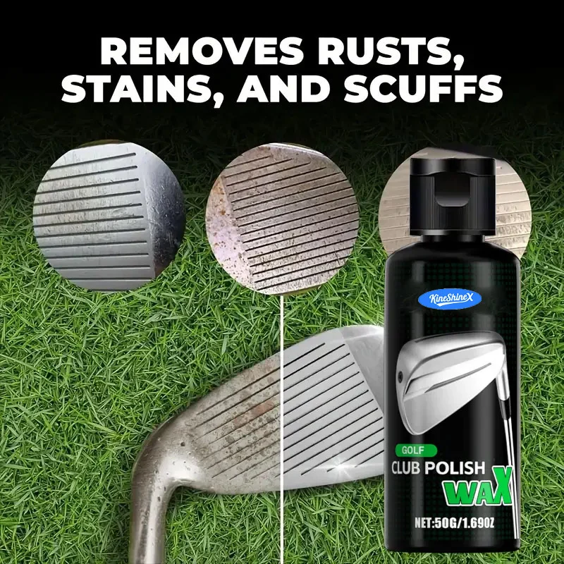 Golf Club Polish & Cleaner - Rust, Stain, and Scuff Remover (50g) 5 golf club polish cleaner spu995249790046 desc 5
