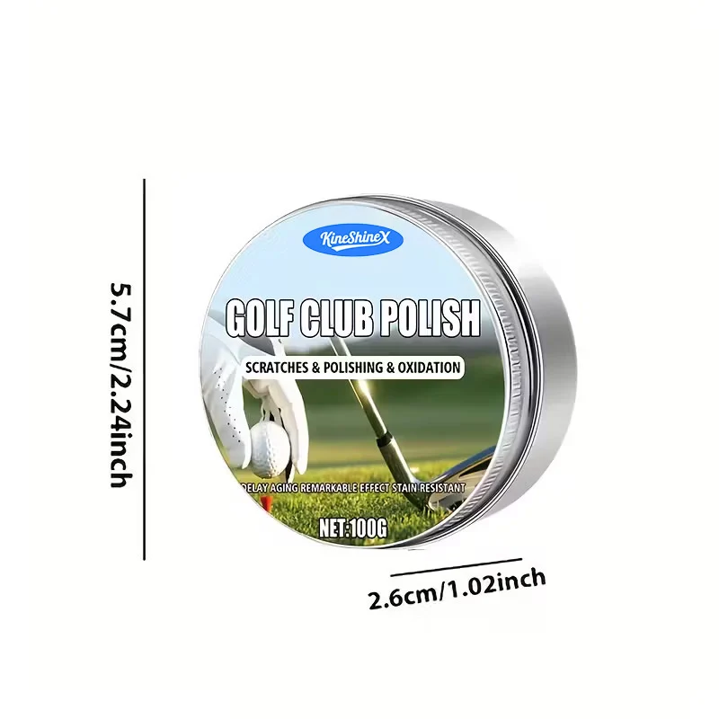 Golf Club Polish Wax - 100g Scratch & Oxidation Removal & Grip Restorer 1 golf club polish wax spu985636820627 desc 1