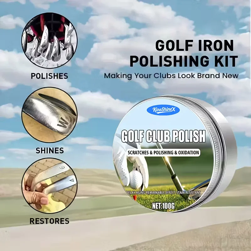 Golf Club Polish Wax - 100g Scratch & Oxidation Removal & Grip Restorer 5 golf club polish wax spu985636820627 desc 5