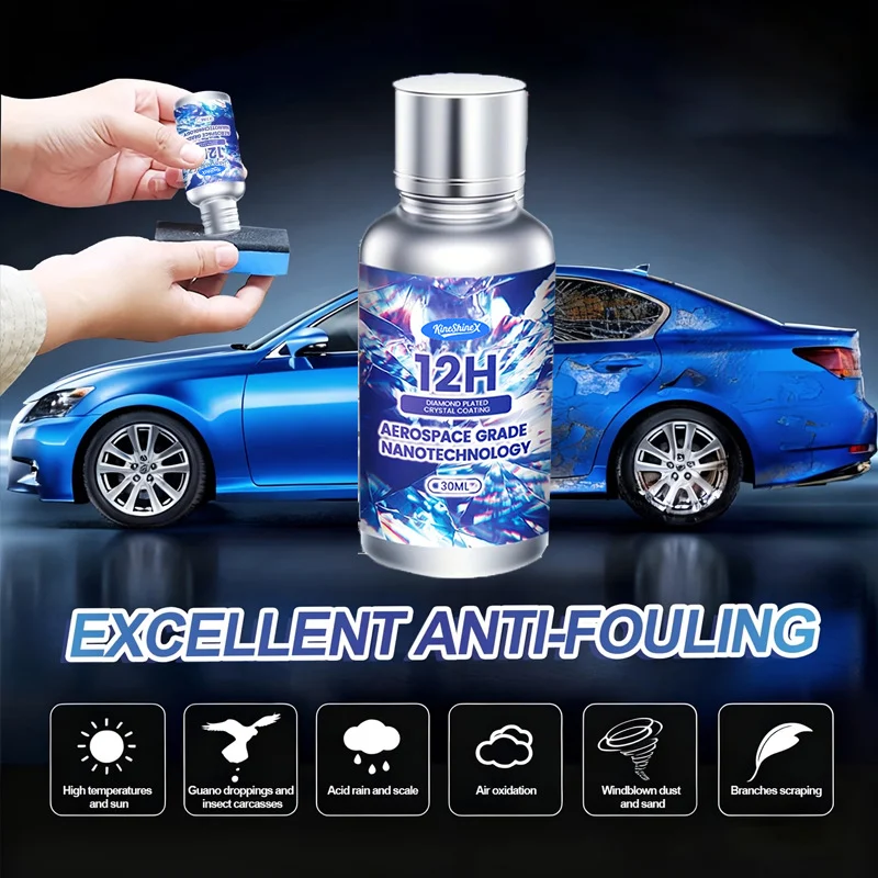 12H+ Nano Hardness Graphene Ceramic Coating - Car Paint Protection & Gloss (30ml) 2 graphene ceramic car coating spu1013047748079 desc 2